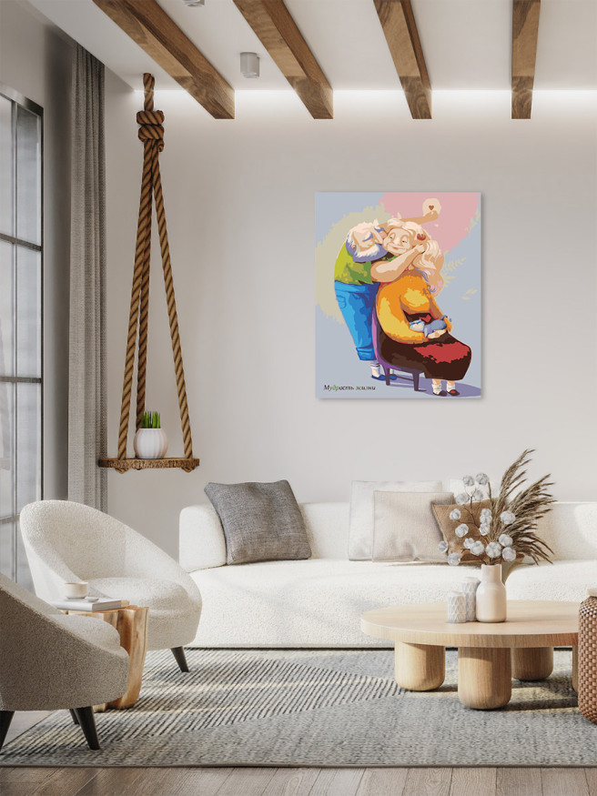 Raqamlar bo&amp;#039;yicha rasm &amp;quot;Qadimgi juftliklar&amp;quot;