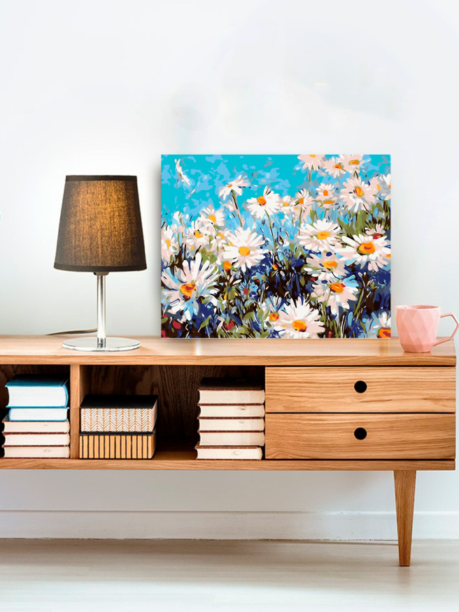 Картина по номерам &amp;quot;Ромашковое поле&amp;quot;