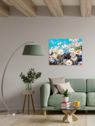 Картина по номерам &amp;quot;Ромашковое поле&amp;quot;