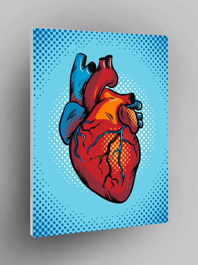 Raqamlar bo&amp;#039;yicha rasm &amp;quot;Yurak&amp;quot;