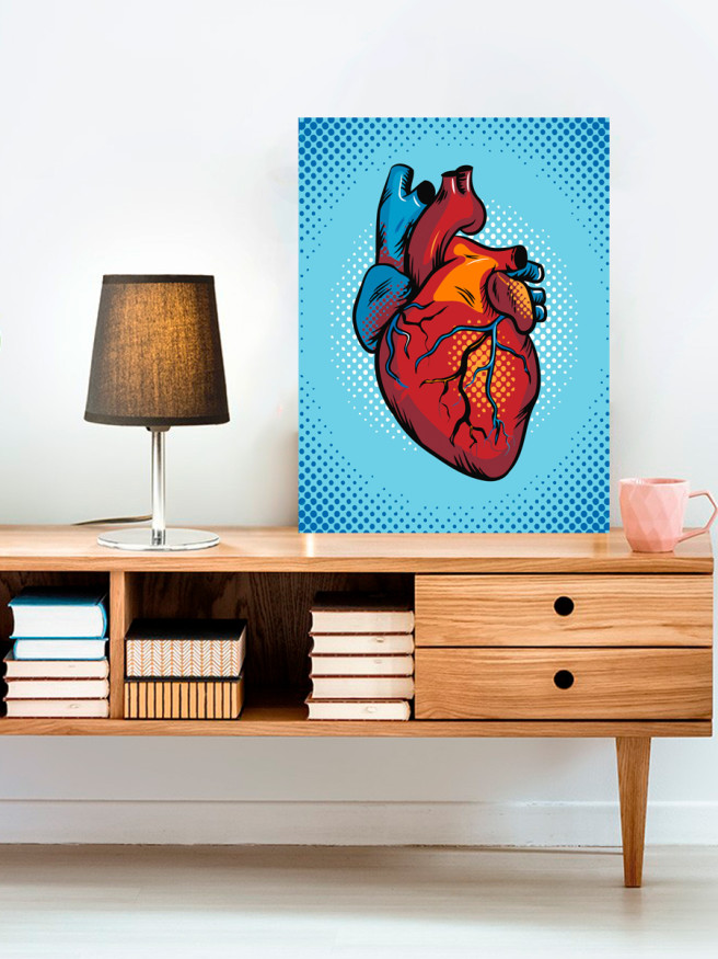 Raqamlar bo&amp;#039;yicha rasm &amp;quot;Yurak&amp;quot;