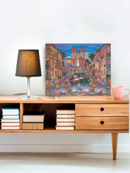 Raqamlar bo&#039;yicha rasm &quot;Chiroyli arxitektura&quot;