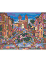 Raqamlar bo&#039;yicha rasm &quot;Chiroyli arxitektura&quot;