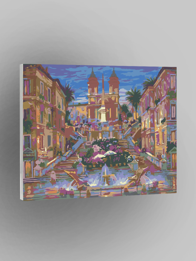 Raqamlar bo&amp;#039;yicha rasm &amp;quot;Chiroyli arxitektura&amp;quot;