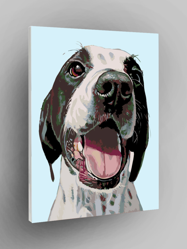 Raqamlar bo&amp;#039;yicha rasm &amp;quot;Kuchuk rasmi&amp;quot;