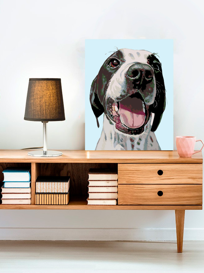 Raqamlar bo&amp;#039;yicha rasm &amp;quot;Kuchuk rasmi&amp;quot;