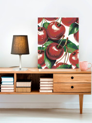 Картина по номерам &amp;quot;Сочная вишня&amp;quot;