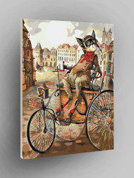 Raqamlar bo&#039;yicha rasm &quot;Haydovchi pishakcha&quot;