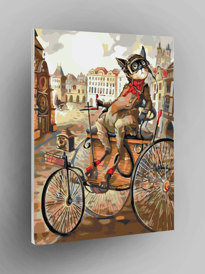 Raqamlar bo&amp;#039;yicha rasm &amp;quot;Haydovchi pishakcha&amp;quot;