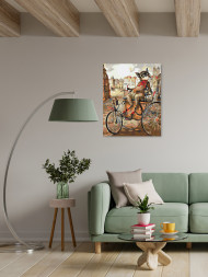 Raqamlar bo&#039;yicha rasm &quot;Haydovchi pishakcha&quot;