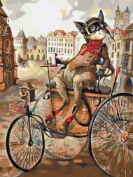 Raqamlar bo&#039;yicha rasm &quot;Haydovchi pishakcha&quot;