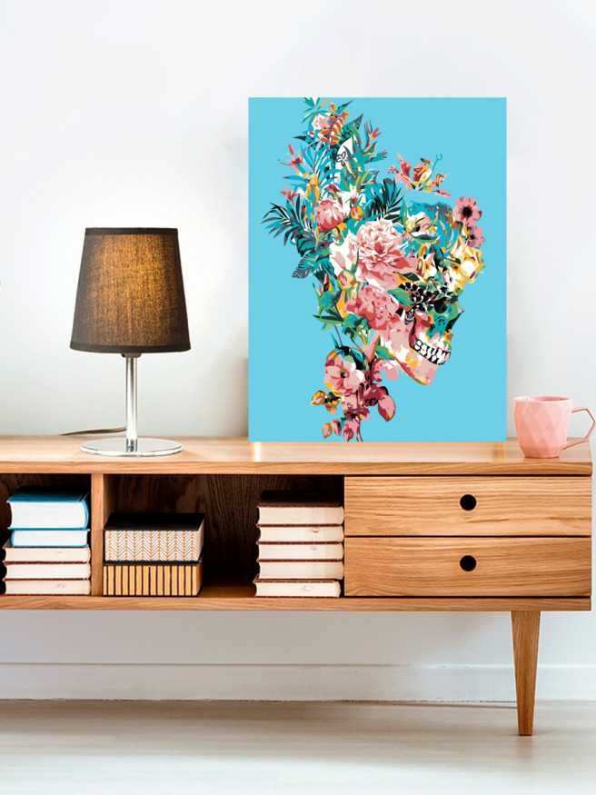 Raqamlar bo&amp;#039;yicha rasm &amp;quot;Boshsuyakdan gullar&amp;quot;