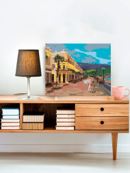 Raqamlar bo&#039;yicha rasm &quot;Ajoyib yurish&quot;