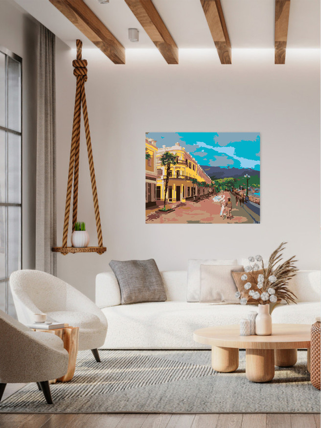 Raqamlar bo&amp;#039;yicha rasm &amp;quot;Ajoyib yurish&amp;quot;