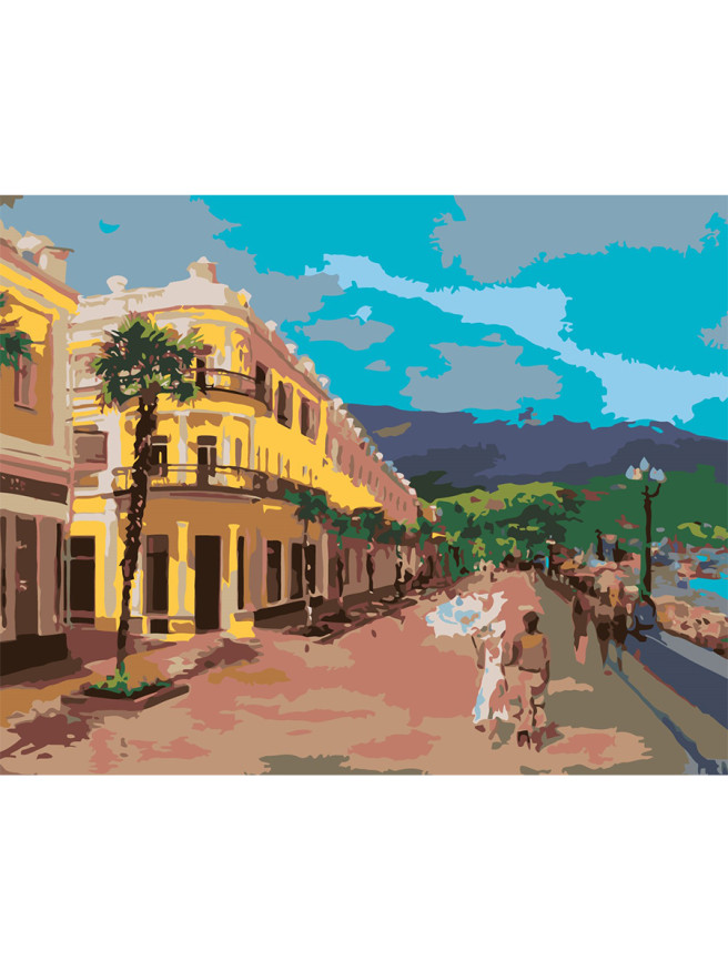 Raqamlar bo&amp;#039;yicha rasm &amp;quot;Ajoyib yurish&amp;quot;