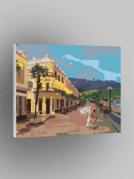 Raqamlar bo&#039;yicha rasm &quot;Ajoyib yurish&quot;