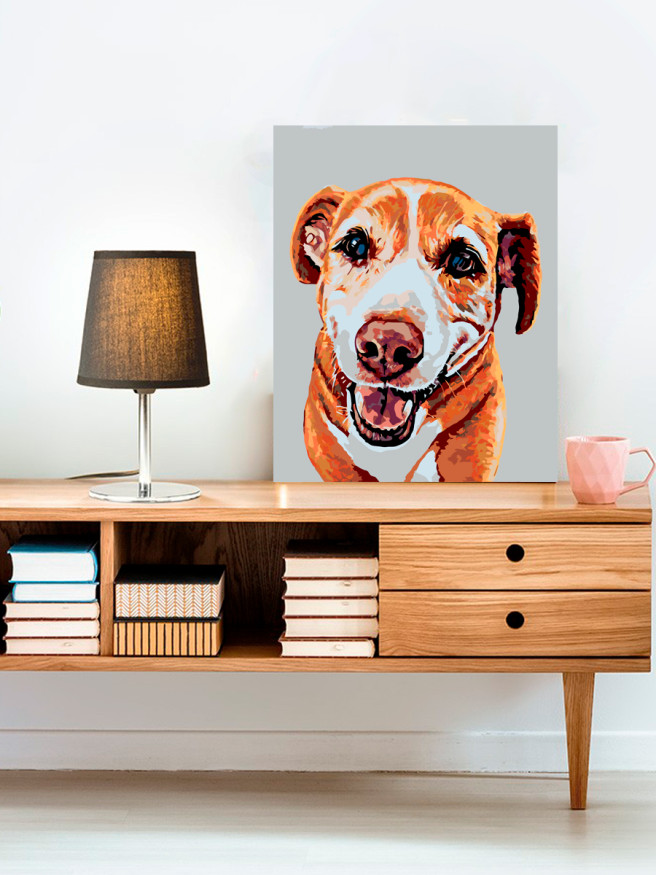 Raqamlar bo&amp;#039;yicha rasm &amp;quot;Kuchuk rasmi&amp;quot;