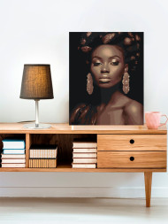 Raqamlar bo'yicha rasm "Yumshoq mulatto"