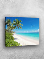 Постер на холсте &amp;quot;Пляж с пальмами&amp;quot;