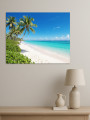 Постер на холсте &amp;quot;Пляж с пальмами&amp;quot;