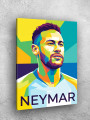 Holstga bosilgan poster &amp;quot;Futbolchi Neymar&amp;quot;
