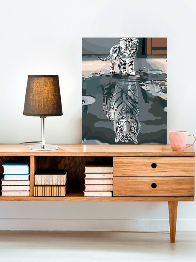 Raqamlar bo&amp;#039;yicha rasm &amp;quot;Ichki yo&amp;#039;lbars&amp;quot;