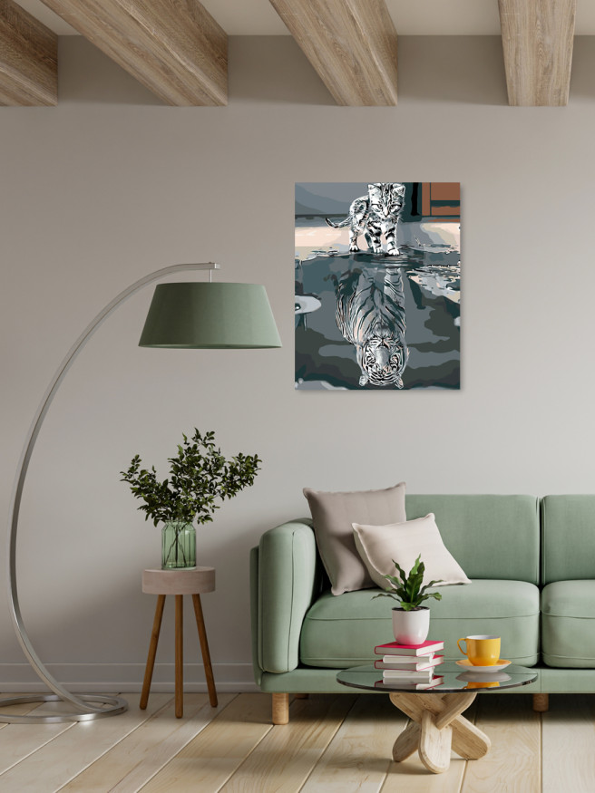 Raqamlar bo&amp;#039;yicha rasm &amp;quot;Ichki yo&amp;#039;lbars&amp;quot;