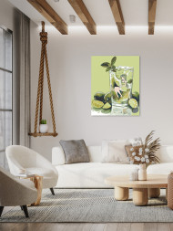 Raqamlar bo&#039;yicha rasm &quot;Qiziqarli kokteyl&quot;