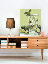 Raqamlar bo&#039;yicha rasm &quot;Qiziqarli kokteyl&quot;