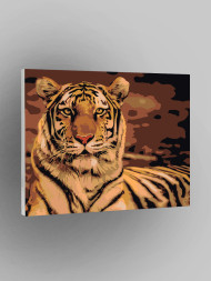 Raqamlar bo&#039;yicha rasm &quot;Yo&#039;lbars&quot;