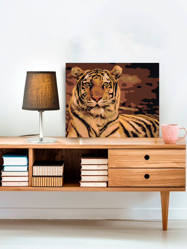 Картина по номерам &amp;quot;Тигр&amp;quot;