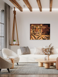 Raqamlar bo&#039;yicha rasm &quot;Yo&#039;lbars&quot;