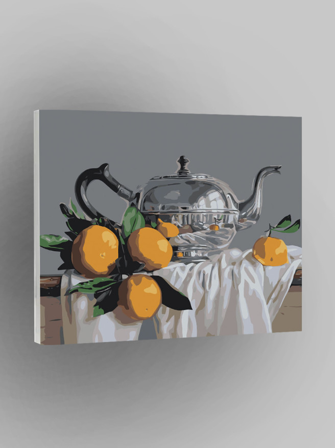 Raqamlar bo&amp;#039;yicha rasm &amp;quot;Limonli choynak&amp;quot;