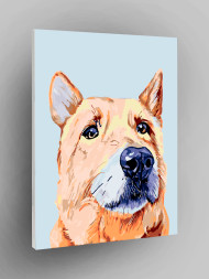 Raqamlar bo&#039;yicha rasm &quot;Kuchuk rasmi&quot;