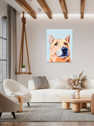 Raqamlar bo&#039;yicha rasm &quot;Kuchuk rasmi&quot;