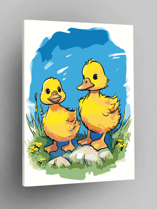 Raqamlar bo&amp;#039;yicha rasm &amp;quot;Ikki o&amp;#039;rdak&amp;quot;