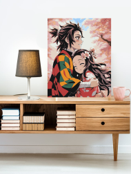 Картина по номерам "Клинок, рассекающий демонов"