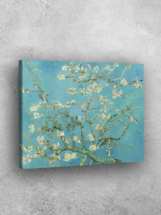 Постер на холсте &amp;quot;Ван Гог – Цветущая ветка миндаля&amp;quot;