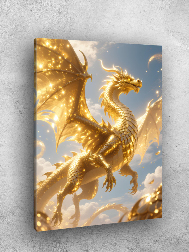 Holstga bosilgan poster &amp;quot;Oltin ajdar osmonlarda&amp;quot;