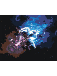 Картина по номерам &amp;quot;Космонавт&amp;quot;
