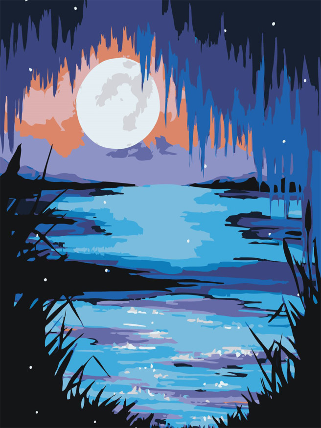 Raqamlar bo&amp;#039;yicha rasm &amp;quot;To&amp;#039;linoy&amp;quot;