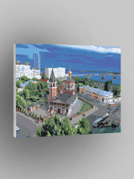 Картина по номерам &amp;quot;Вид на город&amp;quot;