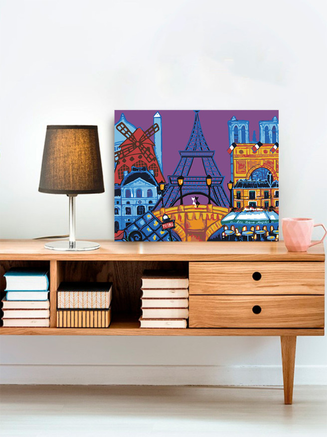 Картина по номерам &amp;quot;Город&amp;quot;