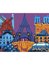 Картина по номерам &amp;quot;Город&amp;quot;