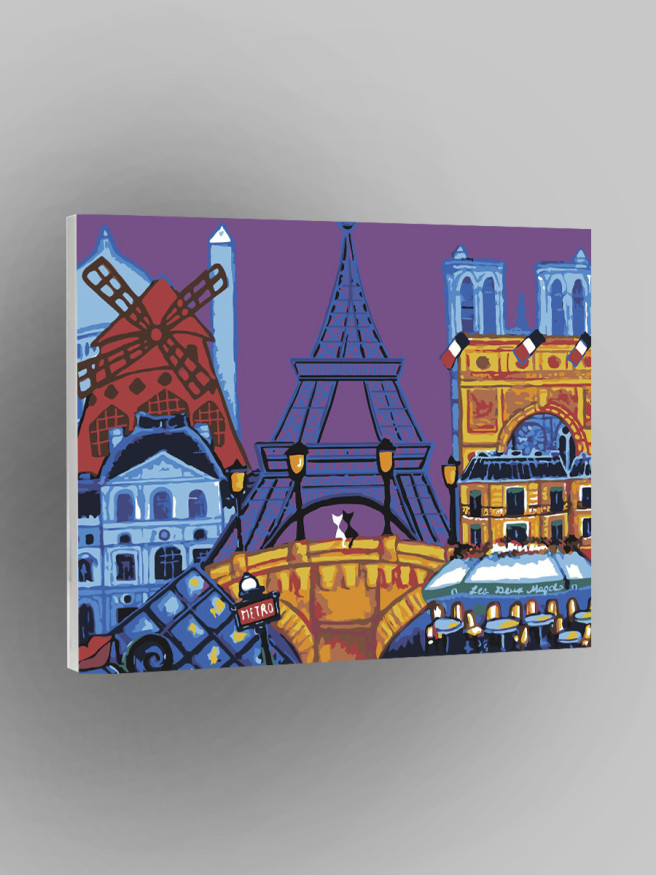 Картина по номерам &amp;quot;Город&amp;quot;