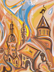 Картина по номерам &amp;quot;Красивый замок&amp;quot;