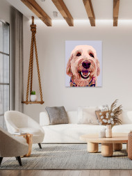 Raqamlar bo&#039;yicha rasm &quot;Kuchuk rasmi&quot;