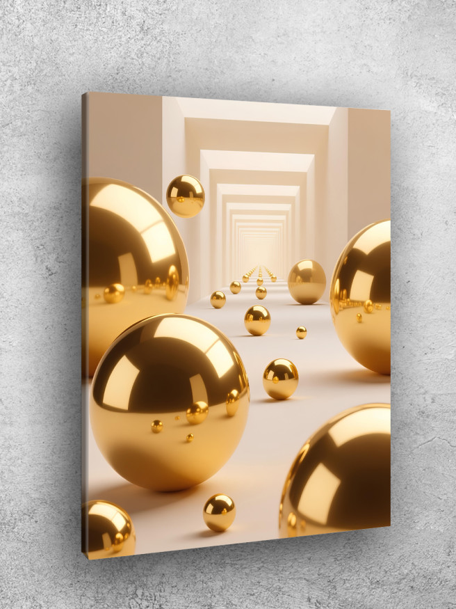 Holstga bosilgan poster &amp;quot;Oltin sharlar illyuziya yo‘lagida&amp;quot;