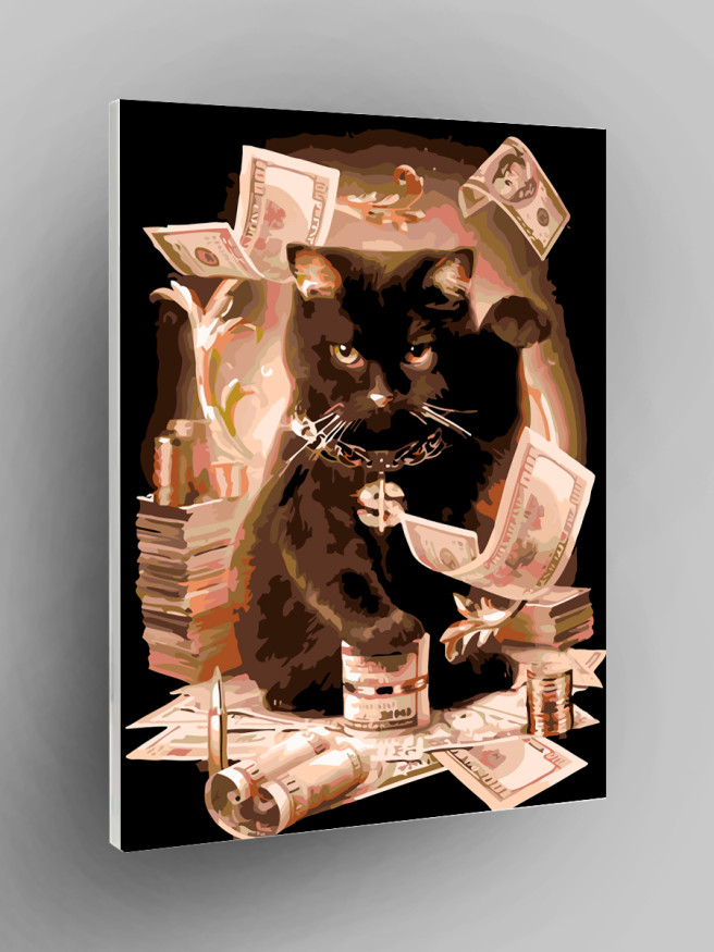 Raqamlar bo&amp;#039;yicha rasm &amp;quot;Millioner mushuk&amp;quot;