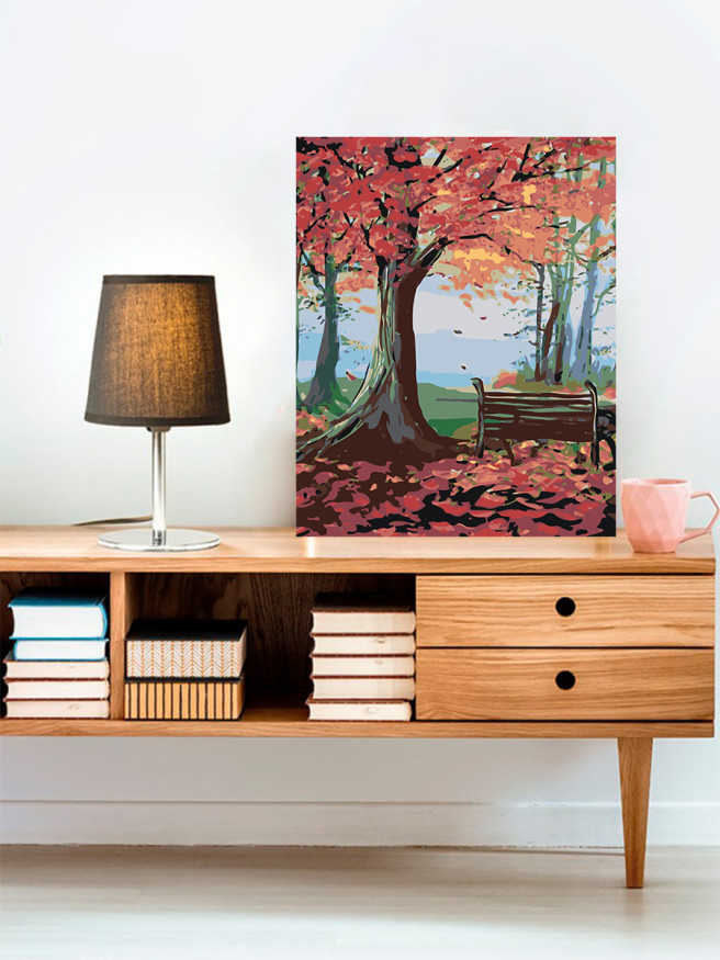 Картина по номерам &amp;quot;Золотая осень&amp;quot;